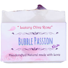 Sabonete em barra artesanal luxuoso Olive Rose