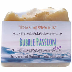 Sparkling Olive Silk Handmade Bar Soap