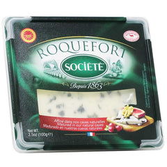 Sliced Blue Sheep Milk Cheese