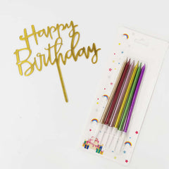 Happy Birthday Candles Set 7