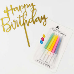 Happy Birthday Candles Set 8