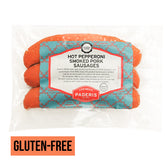 Hot Pepperoni Smoked Pork Sausage