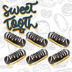 6 X Mini Éclair