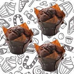 3 X Muffins de Chocolate