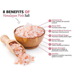 Sal Cristal do Himalaia - Médio Grosso
