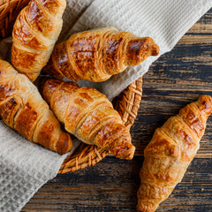 4 X Croissant With Egg Cream