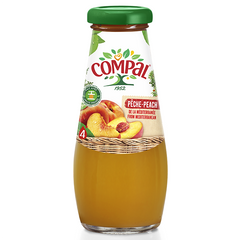 6 X Compal Sumo de Pêssego NFC 200ml