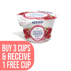 Greek Raspberry Pomegranate Yogurt