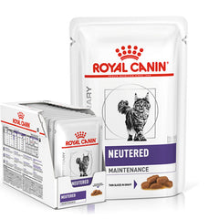 VCN Cat Neutered Maintenance Pouch Box 12x85g