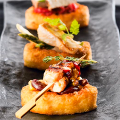 Mini Potato Rosti Boats