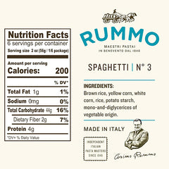 Spaghetti No 3 Gluten Free