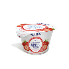 Tray of Greek Strawberry Yogurt