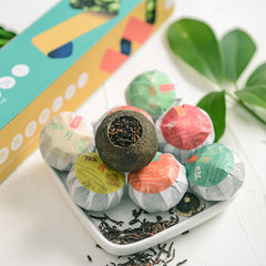 Green Mandarin Puer Tea