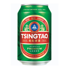 6 x Lata Clássica Tsingtao 330ml