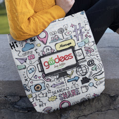 WebBuzz Tote Bag