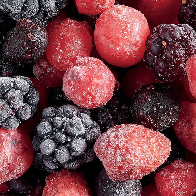 Coquetel de Frutas Vermelhas Congeladas