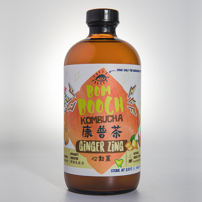 3 X Ginger Zing Kombucha