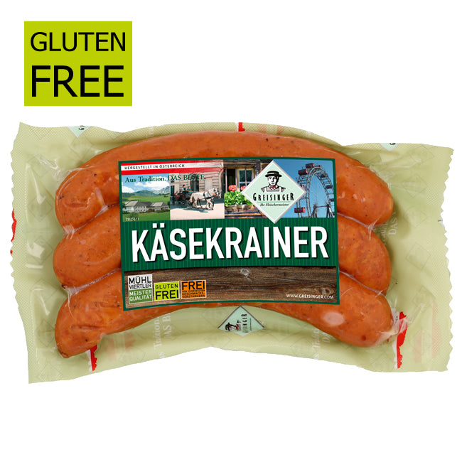 Case of Kasekrainer Cheese Sausage