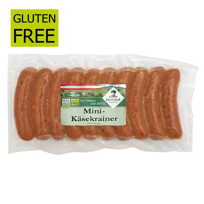 Case of Mini Krainer Cheese Sausage