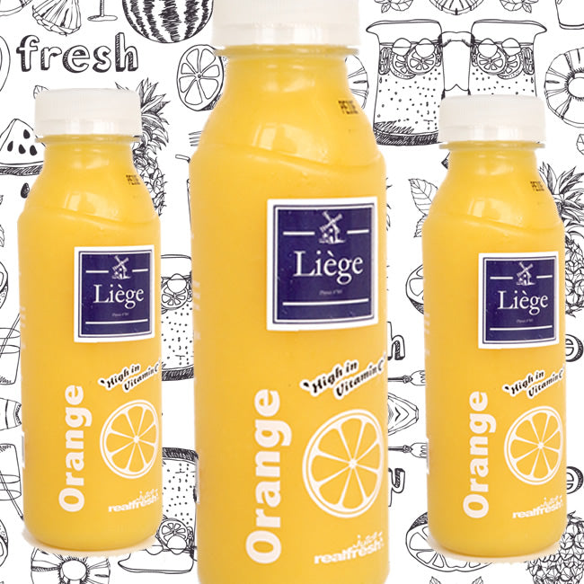 3 X Freshly Squeezed Orange Juice