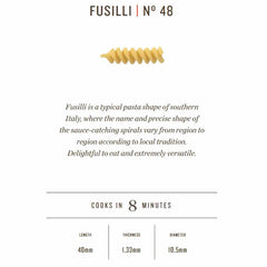 Fusilli Orgânico No.48