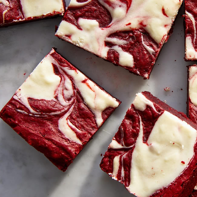 3 X Red Velvet Cheesecake Brownie