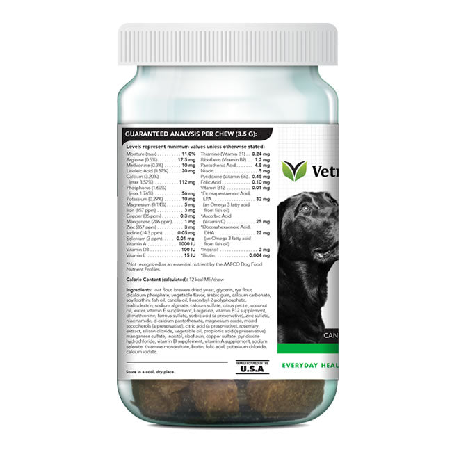 Canine Plus Senior Multivitamin Bite-Sized Chews For Dogs