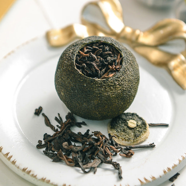 Green Mandarin Puer Tea