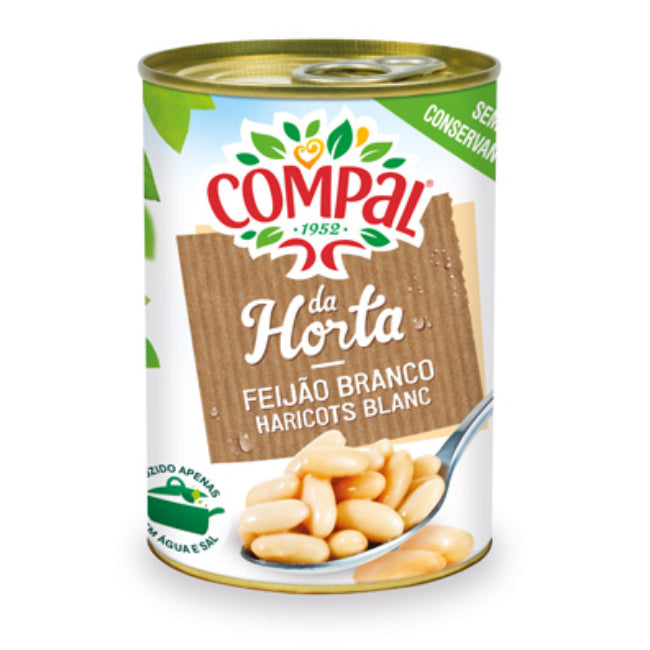 3 X Compal White Beans 845g